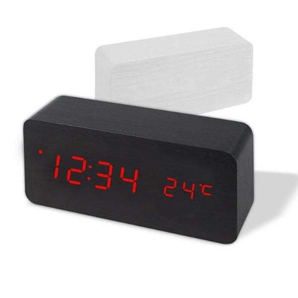 [BEAT] HICKIES 소리에 반응 LED 탁상시계 SIMPLY SQUARE