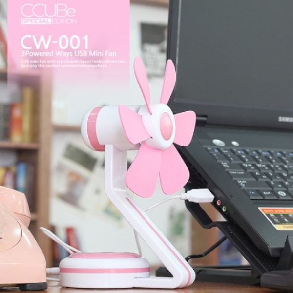 [CCUBe ] CCUBe USB 미니선풍기 CW-001 [2인치]
