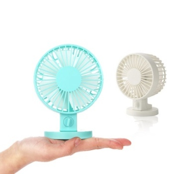 [멜로디] USB 듀얼팬 미니 선풍기/자연바람/휴대용 [색상선택]