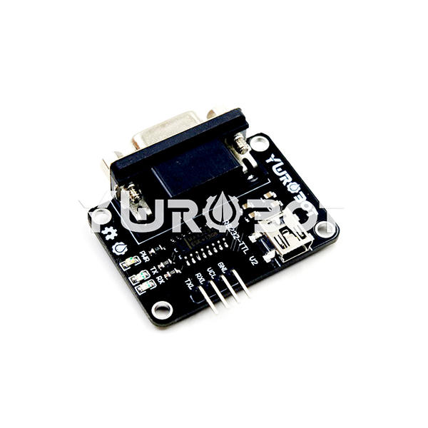 디바이스마트,MCU보드/전자키트 > 전원/신호/저장/응용 > 인터페이스/먹서,YwRobot,아두이노 RS232 - TTL 컨버터 모듈 [MCU030310],3.3V 및 5V 전압과 호환되는 MAX3232 칩 사용 / 모듈에 전원을 공급하기 위해 USB를 직접 사용할 수 있도록 miniUSB 전원 공급 장치 인터페이스가 추가 / 44 * 32mm