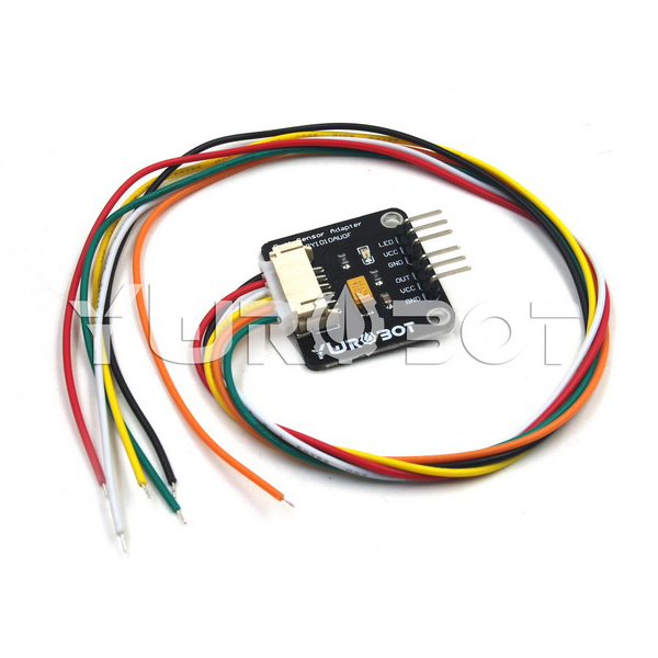 디바이스마트,MCU보드/전자키트 > 센서모듈 > 먼지/가스/연기/불꽃 > 먼지/미세먼지센서,YwRobot,GP2Y10 먼지 센서 아답터 보드 [ELB050211],아두이노 호환 / Arduino 센서 확장 보드에 쉽게 연결할 수 있도록 2P 3P 인터페이스로 샤프 센서 인터페이스 변환 / ※ 먼지센서 미포함