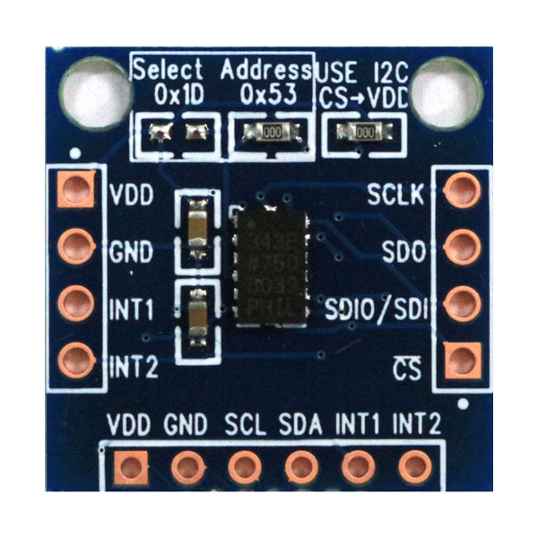 디바이스마트,MCU보드/전자키트 > 센서모듈 > 가속도/자이로/지자기센서 > 가속도센서,(주)빌드잇,3축 가속도 센서[BCACC316G],저전력으로 구동되는 고성능 3축 가속도 센서 모듈 입니다.