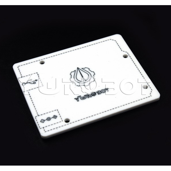 디바이스마트,오픈소스/코딩교육 > 아두이노 > 아두이노 케이스/악세사리,YwRobot,아두이노 우노용 쇼트방지 아크릴 고정판 [ARD050900],Arduino 보드가 바닥의 금속과 접촉함으로 인해 생기는 쇼트를 효과적으로 방지하기 위한 제품 / 소재 : 아크릴 / 사이즈: 75 * 59mm