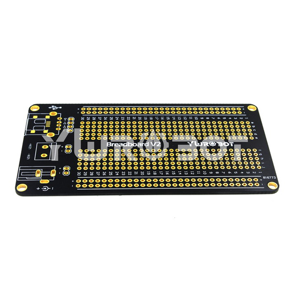 디바이스마트,커넥터/PCB > PCB기판/관련상품 > 브레드보드,YwRobot,브레드보드 프로토타입 보드 [PRT040111],A type USB 인터페이스, MiniUSB 인터페이스, DC2.1 인터페이스 / 편리한 DIY 회로 / 사이즈: 105 * 55mm