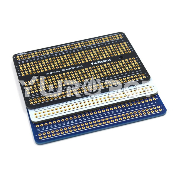 디바이스마트,커넥터/PCB > PCB기판/관련상품 > 브레드보드,YwRobot,미니 브레드보드 프로토타입 보드 3색 세트 [KIT040008],양면 패드, 쓰루홀 연결 / 블랙,블루,화이트 3색상 세트 / 홀 간격: 2.54mm  / 사이즈: 82 * 55mm