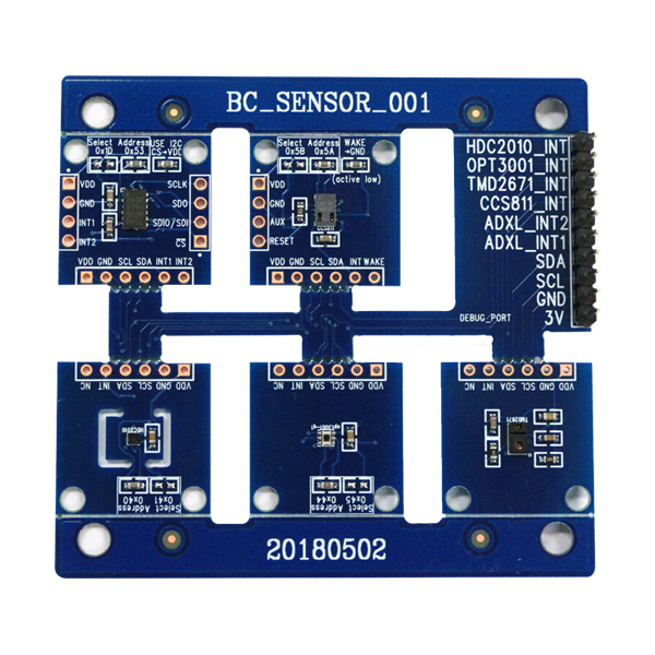 디바이스마트,MCU보드/전자키트 > 센서모듈 > 기타/평가기판(디지키),(주)빌드잇,BC Serise 센서모듈 5종 세트,저전력으로 구동되는 BC Serise(온습도/3축가속도/근접/조도/실내공기질) Sensor 5종이 포함된 모듈입니다.
