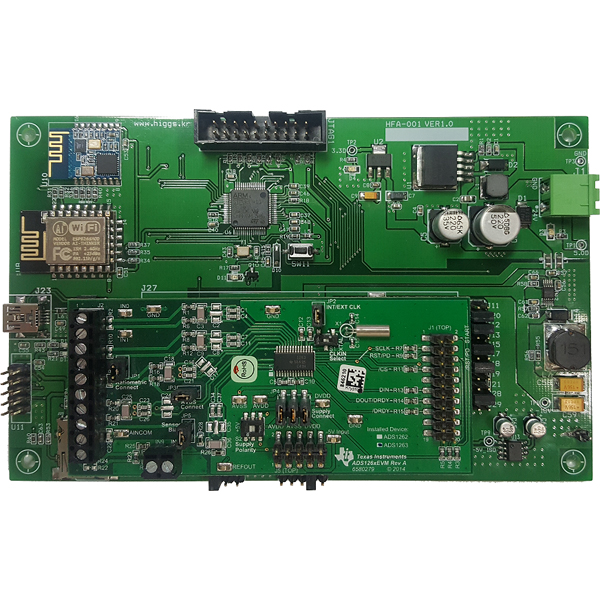 ADAC Board(HFA-001) + ADS1263EVM 개발 키트