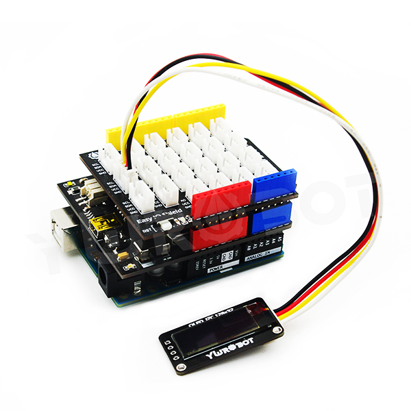 디바이스마트,LED/LCD > LCD 캐릭터/그래픽 > 그래픽 OLED,YwRobot,0.91 인치 OLED 디스플레이 모듈 화이트 + 와이어 [DIS080014],역방향 전원 방지 인터페이스 / 아두이노 호환 / OLED 디스플레이 블루 / 블랙 바탕에 화이트 텍스트 / 전압: 5V / 화면 사이즈: 26 * 11mm / 모듈 사이즈: 36 * 19mm