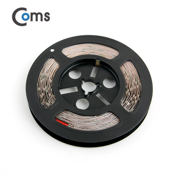 디바이스마트,LED/LCD > LED 인테리어조명 > 장식용 LED,Coms,Coms LED 슬림형(줄/띠형), DC전원, 슬림 LED/5M, 투명 [BE177],사이즈 : 5M / 전원 : 12V , 5A , 60W / 색상 : 화이트(White)