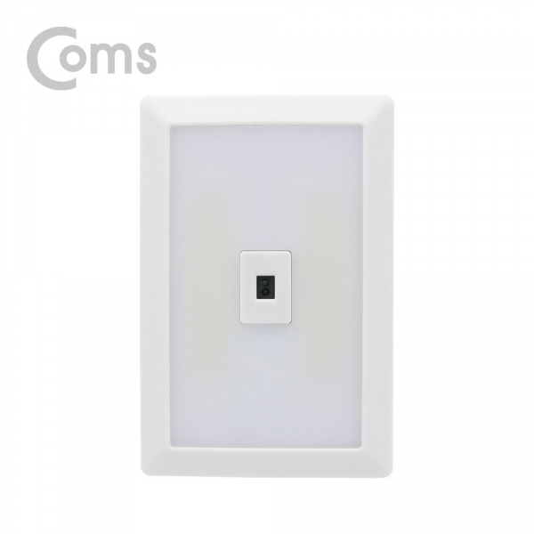 Coms 벽면등(Switch Light) 사각 20LED / 동작감지센서 / 3 x AAA [BB803]