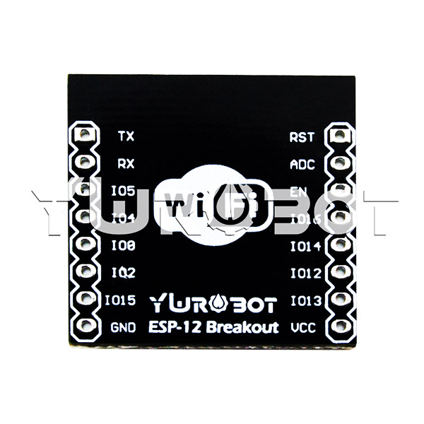 디바이스마트,오픈소스/코딩교육 > 아두이노 > 아두이노 통신모듈,YwRobot,아두이노 ESP-12S WiFi 어댑터 보드 [WLS080008],아두이노 호환 / 색상: 검정색 / 재질: 유리코팅기판 / 사이즈: 26*26mm