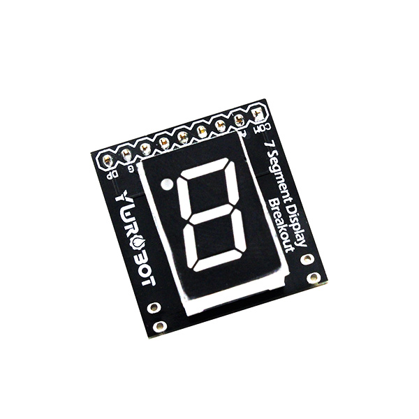 디바이스마트,오픈소스/코딩교육 > 아두이노 > 아두이노 LED/LCD모듈,YwRobot,아두이노 디스플레이 모듈 [ELB081012],아두이노 호환 / 1자리 디스플레이 모듈 / 색상: 레드 / 전압: 1.8V (5V 사용은 전류 제한 저항을 추가해야 함) / 사이즈: 26 * 24mm / 브레드보드,핀 미포함