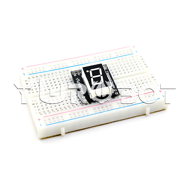 디바이스마트,오픈소스/코딩교육 > 아두이노 > 아두이노 LED/LCD모듈,YwRobot,아두이노 디스플레이 모듈 [ELB081012],아두이노 호환 / 1자리 디스플레이 모듈 / 색상: 레드 / 전압: 1.8V (5V 사용은 전류 제한 저항을 추가해야 함) / 사이즈: 26 * 24mm / 브레드보드,핀 미포함