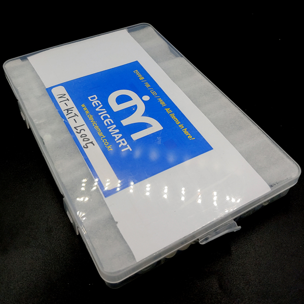 디바이스마트,RLC/수동소자 > 엔지니어 샘플키트 > 볼트/너트/기계부품 키트,NT-KIT,접시머리 십자볼트 + 너트 샘플키트 [NT-KIT-LS005],다양한 사이즈의 접시머리 십자볼트와 너트,와셔가 세트로 구성된 실속형 샘플키트 / 규격별로 10~50개 사이의 수량