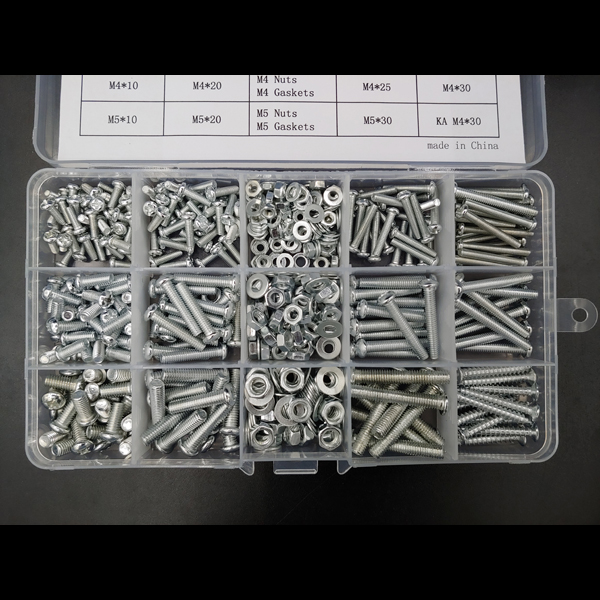 디바이스마트,RLC/수동소자 > 엔지니어 샘플키트 > 볼트/너트/기계부품 키트,NT-KIT,둥근 + 접시머리 십자볼트나사 샘플키트 [NT-KIT-LS008],다양한 사이즈의 둥근머리 십자볼트와 너트,와셔가 세트로 구성된 실속형 샘플키트 / 규격별로 10~50개 사이의 수량