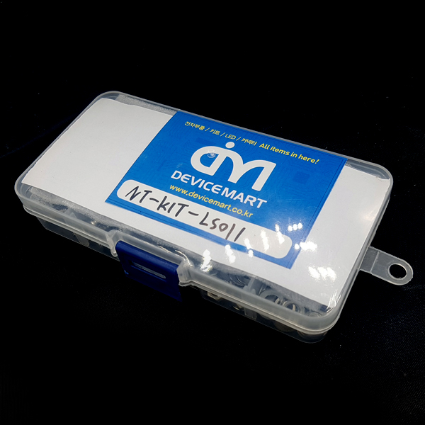 디바이스마트,RLC/수동소자 > 엔지니어 샘플키트 > 볼트/너트/기계부품 키트,NT-KIT,NT- DIY 기계 부품 키트 (스텐 육각 렌치볼트 A) [NT-KIT-LS011],M3,M4,M5 육각 렌치볼트와 너트, 접시머리 태핑나사로 구성되어 있는 실속형 키트입니다.샘플 키트로 한번에 해결하세요. / 재질: 304 스테인레스 스틸