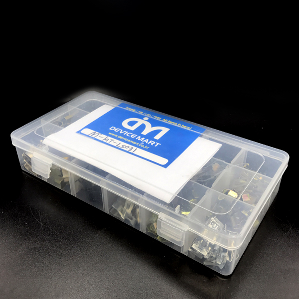 디바이스마트,RLC/수동소자 > 엔지니어 샘플키트 > 기타 키트,NT-KIT,고정 클립 샘플키트(180pcs) [NT-KIT-LS031],다양한 사이즈의 고정 클립이 하나의 세트로 구성된 실속형 샘플키트