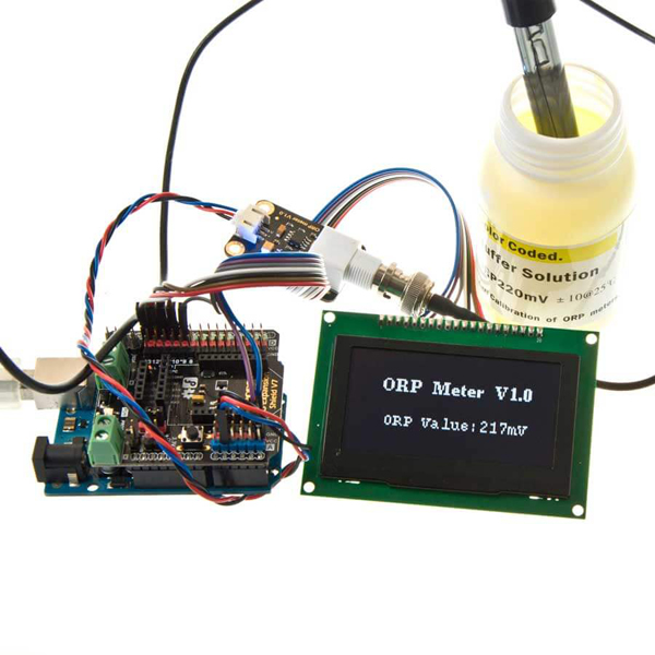 디바이스마트,MCU보드/전자키트 > 센서모듈 > 수위/빗물/PH/바람 > 수위/빗물/PH/탁도,DFROBOT,아두이노 아날로그 ORP 센서 미터 Gravity: Analog ORP Sensor Meter [SEN0165],Arduino에 맞는 초소형 ORP 모니터링 시스템 / 용자는 추가 회로 또는 구성 요소를 설계에 추가하지 않고도 ORP를 정확하게 모니터링 가능 / 수질 테스트, 수경재배 등에 활용