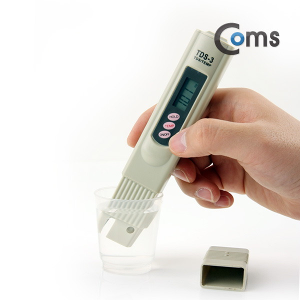 디바이스마트,계측기/측정공구 > 환경/이화학 측정장치 > 소음/수질/PH측정,Coms,Coms 테스터기(수질 농도 TDS 측정) [ITA038],수질농도 테스터기 TDS 온도 측정 수질검사기 입니다.