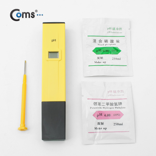 디바이스마트,계측기/측정공구 > 환경/이화학 측정장치 > 소음/수질/PH측정,Coms,Coms PH 테스터기(산성/알칼리성 수치 측정), Ph.(0~14.0) [BE374],수질농도 테스터기 TDS 온도 측정 수질검사기 입니다.