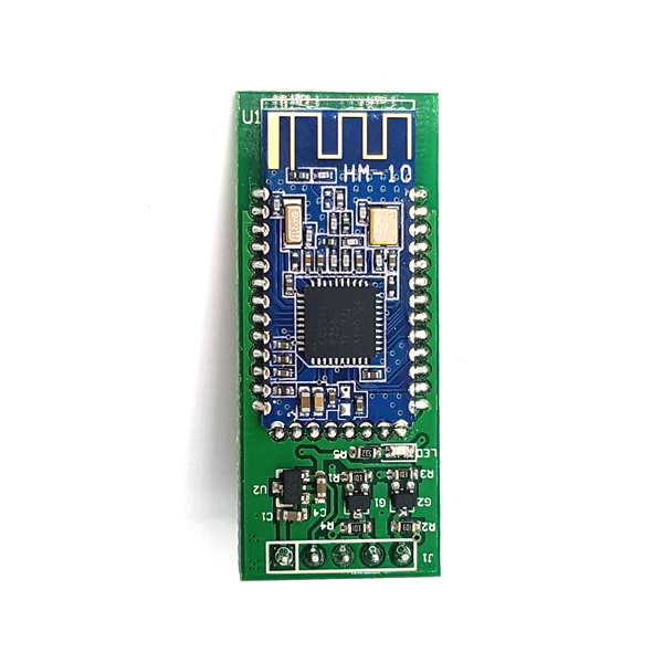 디바이스마트,MCU보드/전자키트 > 통신/네트워크 > 블루투스/BLE,Huamao,[정품] HM-10 블루투스 4.0 BLE 모듈 (DIP) [SZH-EK389],BT Version: V4.0 BLE bluetooth / 칩: CC2540 / Hardware: CC254x; On board / 32MHz; RC 32.768KHz in chip / Firmware: V605 / 직렬 UART 인터페이스 / 사이즈: 17 * 41 * 1.8 mm