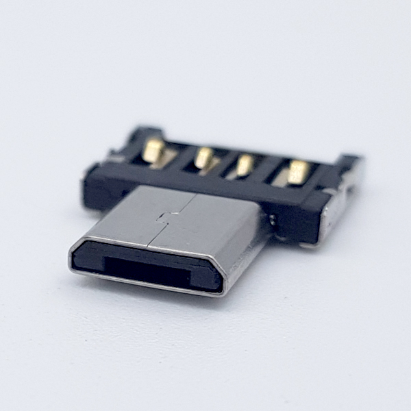 디바이스마트,커넥터/PCB > I/O 커넥터 > 젠더류 > USB2.0 젠더,,USB A(M) to USB micro B(M) OTG 초경량 미니젠더 [SZH-AT057],USB 변환 젠더 / Micro USB B 타입 MALE - USB A 타입 MALE