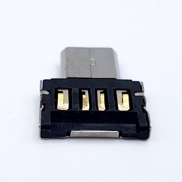 디바이스마트,커넥터/PCB > I/O 커넥터 > 젠더류 > USB2.0 젠더,,USB A(M) to USB micro B(M) OTG 초경량 미니젠더 [SZH-AT057],USB 변환 젠더 / Micro USB B 타입 MALE - USB A 타입 MALE