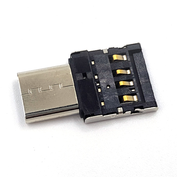 USB A(M) to USB C(M) OTG 초경량 미니젠더 [SZH-AT058]