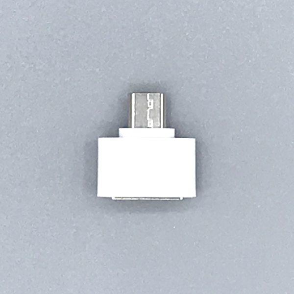 OTG USB 2.0 to 마이크로 5핀 변환젠더[화이트][MO-YRD-016]