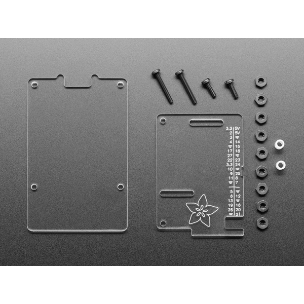 디바이스마트,오픈소스/코딩교육 > 라즈베리파이 > 라즈베리파이 케이스,Adafruit,Adafruit 라즈베리파이 아크릴 케이스(Raspberry Pi Model B+ / Pi 2 / Pi 3 B+) [ada-2292],쉽게 조립 가능한 Raspberry Pi Model B+ / Pi 2 / Pi 3 B+ 호환 가능한 아크릴 케이스입니다