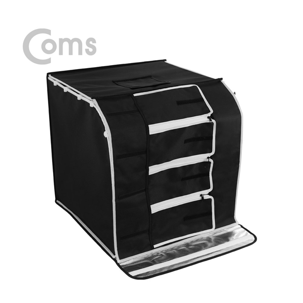 디바이스마트,컴퓨터/모바일/가전 > CCTV/프로젝터/영상장비 > 영상 관련 액세서리,Coms,[BS271] Coms 휴대용 미니 촬영스튜디오(중) 60x60 /제품촬영/귀금속/소품촬영용/포토박스/국내생산품,가방형으로 접어서 휴대가 가능한 제품촬영용 포토박스입니다.