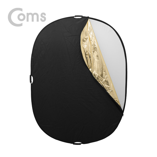 디바이스마트,컴퓨터/모바일/가전 > CCTV/프로젝터/영상장비 > 영상 관련 액세서리,Coms,[IE795] Coms 휴대용 반사판(야외촬영/그립형) 5color 변경, 대 / 실버,화이트,디퓨저,블랙,골드,5가지 컬러변경이 가능한 휴대용 반사판입니다.