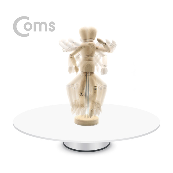 디바이스마트,컴퓨터/모바일/가전 > CCTV/프로젝터/영상장비 > 영상 관련 액세서리,Coms,[RS797] Coms 동영상 촬영 회전스탠드 / 촬영용 턴테이블 / 360도 회전 테이블,자동으로 회전하는 360도 동영상 촬영용 회전스탠드입니다.