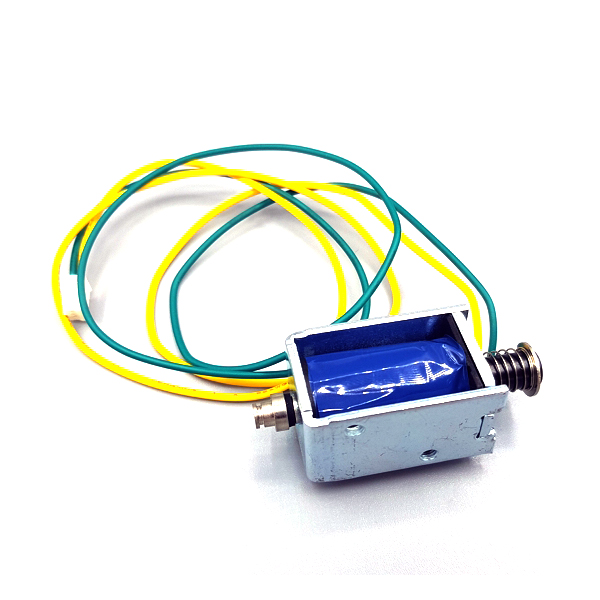 디바이스마트,기계/제어/로봇/모터 > 모터류 > 특수모터 > 솔레노이드,SZH,솔레노이드 액추에이터 6V~24V DS-0630S [SZH-GNP529],6V~24V 솔레노이드 액추에이터 / 소비전류 : 12V 기준 660mA / 소비전력 : 12V 기준 8W / 적용분야 : 게임콘솔, 자동판매기, 사무장비, 운송장비, 가전제품 등