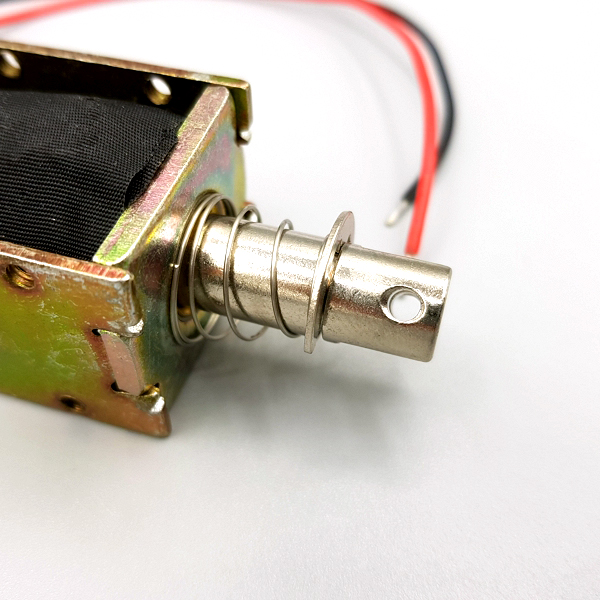 디바이스마트,기계/제어/로봇/모터 > 모터류 > 특수모터 > 솔레노이드,SZH,솔레노이드 액추에이터 12V~24V DS-1040S [SZH-GNP531],12V~24V 솔레노이드 액추에이터 / 소비전류 : 12V 기준 570mA / 스트로크 : 10mm / 적용분야 : 게임콘솔, 자동판매기, 사무장비, 운송장비, 가전제품 등