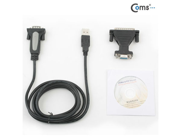 USB 시리얼 컨버터, USB 2.0, 케이블 + 젠더 [U3133]