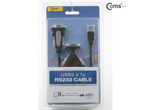 디바이스마트,MCU보드/전자키트 > 개발용 장비 > USB/RS232/RS485 컨버터,Coms,USB 시리얼 컨버터, USB 2.0, 케이블 + 젠더 [U3133],