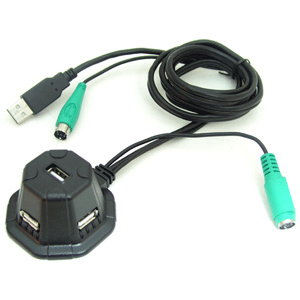 USB2.0 4Port 미니 허브 (UP-120)