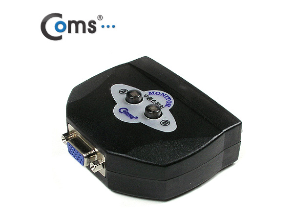 디바이스마트,컴퓨터/모바일/가전 > 네트워크/케이블/컨버터/IOT > KVM스위치/분배기/선택기 > 모니터 선택/분배/확장기,Coms,모니터 공유기(선택기) 2:1 [LC025],