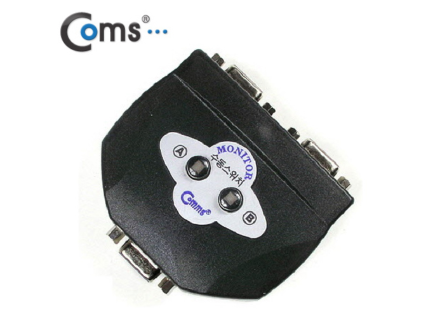 디바이스마트,컴퓨터/모바일/가전 > 네트워크/케이블/컨버터/IOT > KVM스위치/분배기/선택기 > 모니터 선택/분배/확장기,Coms,모니터 공유기(선택기) 2:1 [LC025],