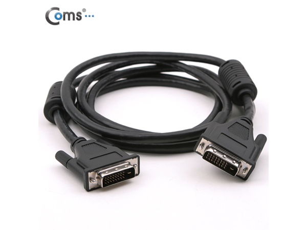 디바이스마트,케이블/전선 > 영상/음향 케이블 > DVI 케이블,Coms,DVI-D 듀얼 케이블, 3M [C0234],DVI-D 듀얼 케이블 / 길이 : 3M