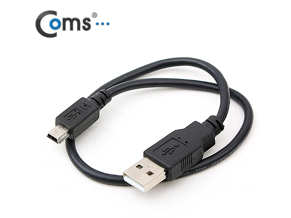 디바이스마트,,Coms,USB 미니 케이블 5P, 충전/데이타용,30cm [C0574],