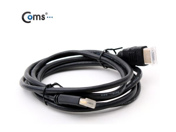 디바이스마트,케이블/전선 > 영상/음향 케이블 > HDMI 케이블,Coms,HDMI/Mini HDMI 케이블 2m [C2126],미니 HDMI 케이블 / M-M 타입 / 길이 : 2M / 색상 : 블랙