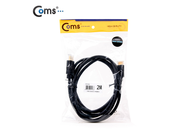디바이스마트,케이블/전선 > 영상/음향 케이블 > HDMI 케이블,Coms,HDMI/Mini HDMI 케이블 2m [C2126],미니 HDMI 케이블 / M-M 타입 / 길이 : 2M / 색상 : 블랙