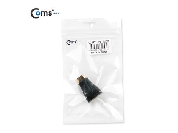디바이스마트,케이블/전선 > 영상/음향 케이블 > HDMI/DVI 케이블,Coms,미니 HDMI 젠더 [G2257],Mini HDMI (C type) 연장 젠더 / HDMI FEMALE - Mini HDMI MALE / 라즈베리파이 제로 제로W 제로2W 호환