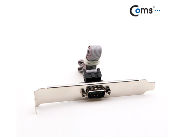 디바이스마트,컴퓨터/모바일/가전 > 네트워크/케이블/컨버터/IOT > 컨트롤러/확장카드 > 시리얼 확장카드,Coms,컴스 시리얼 확장 브라켓 40cm/1port [G3924],