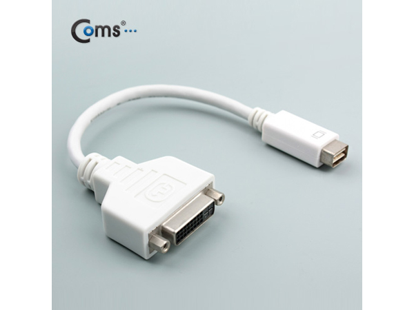 MINI DVI 젠더 - Mini DVI 에서 DVI 단자로 변환/ 맥북 호환용 [C2763]