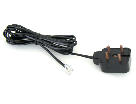 디바이스마트,케이블/전선 > PC/네트워크/통신 케이블 > 전화선 케이블,Coms,전화선 케이블 (Plug/RJ11) 10M ★측정길이 약 9M [C0668],