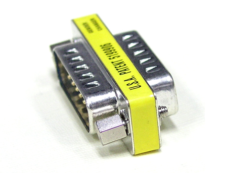 디바이스마트,커넥터/PCB > I/O 커넥터 > 젠더류 > 시리얼/패러럴 젠더,Coms,D-SUB 젠더(2열 15M/M) [G0680],D-sub 시리얼 연장 젠더 / D-sub 15pin MALE - MALE