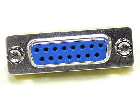 디바이스마트,,Coms,Coms D-SUB AUI 젠더[2열 15F/F] [G0678],